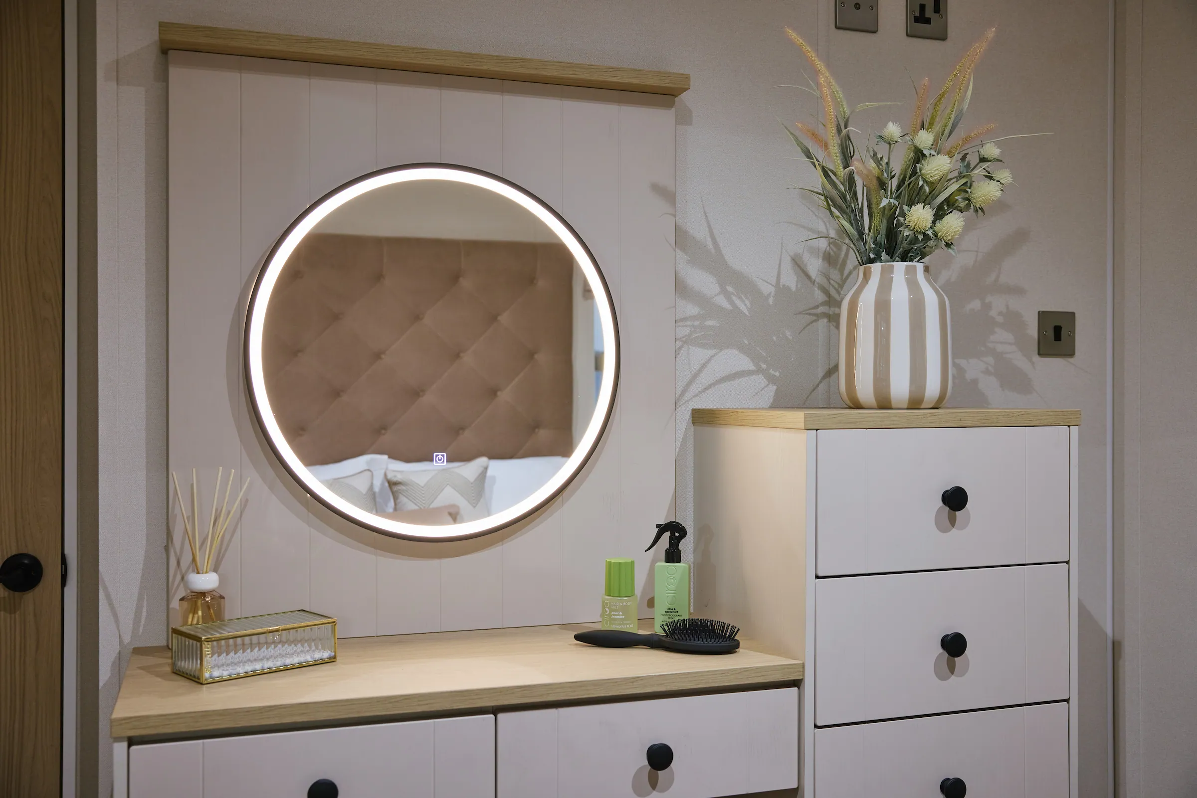 Willerby Aspen: bedroom